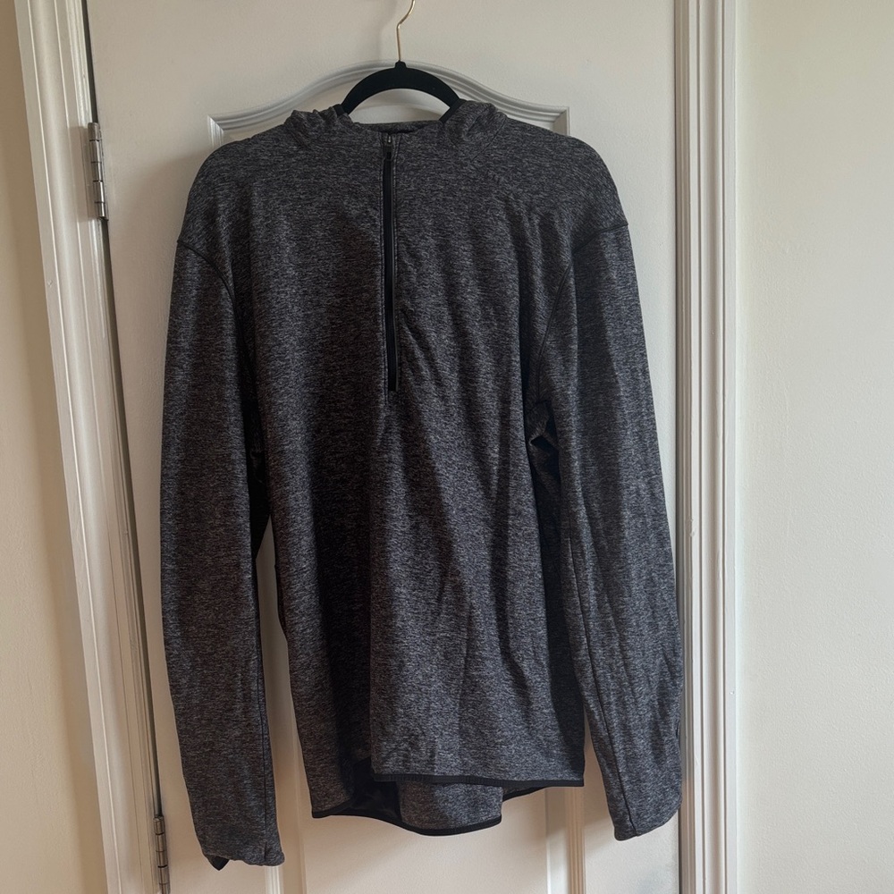 Lulu Lemon Gray Long-Sleeve Pullover